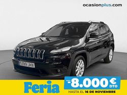 Negro Usado 2015 Jeep Cherokee Longitude SUV | 13.099 € (Buen precio)