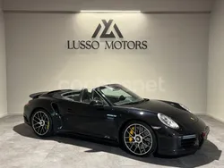 Negro Usado 2016 Porsche 911 Turbo S Cabriolet Descapotable | 177.900 €