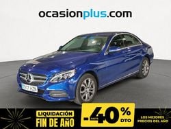 Azul Usado 2014 Mercedes C220 Avantgarde Berlina | 17.150 € (Buen precio)
