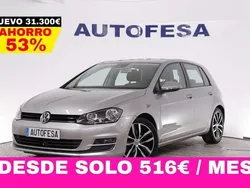 Gris Usado 2013 VW Golf VII Advance Berlina | 14.750 € (Precio justo)