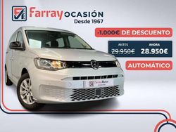 Plateado Usado 2024 VW Caddy Monovolumen | 28.950 € (Precio justo)