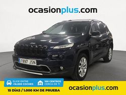 Azul Usado 2016 Jeep Cherokee Limited SUV | 18.250 € (Precio justo)