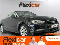Negro Usado 2015 Audi A3 Cabriolet Ambition Descapotable | 17.290 € (Precio justo)