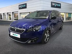 Azul Usado 2016 Peugeot 308 GT-line Familiar | 8900 € (Precio justo)