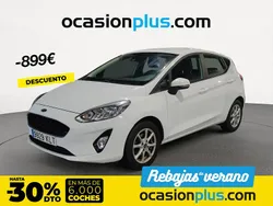 Blanco Usado 2018 Ford Fiesta Trend+ Utilitario | 9890 € (Precio justo)