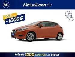 Naranja Usado 2020 Nissan Micra Acenta Utilitario | 10.485 € (Precio justo)