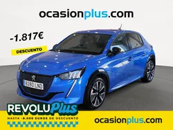 Azul Usado 2021 Peugeot e-208 GT Utilitario | 19.990 € (Precio justo)