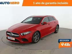 Rojo Usado 2018 Mercedes A180 Berlina | 22.299 € (Precio justo)