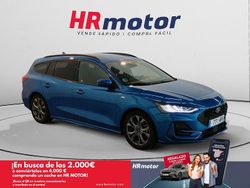 Azul Usado 2024 Ford Focus ST-Line Familiar | 21.610 € (Precio justo)
