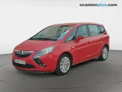 Rojo Usado 2016 Opel Zafira Tourer Selective Monovolumen | 9550 € (Precio justo)