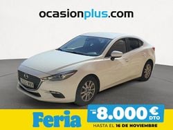 Blanco Usado 2017 Mazda 3 Style Berlina | 15.990 € (Precio justo)
