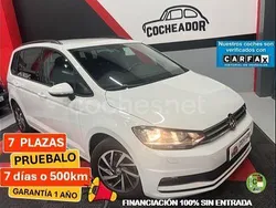 Blanco Usado 2023 VW Touran Advance Monovolumen | 33.999 € (Un poco caro)
