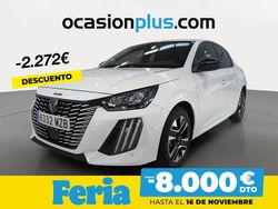 Blanco Usado 2025 Peugeot 208 Allure Utilitario | 20.000 € (Precio justo)