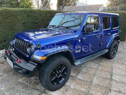 Azul Usado 2019 Jeep Wrangler Unlimited Sahara SUV | 46.500 € (Buen precio)