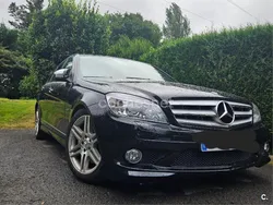 Negro Usado 2008 Mercedes C280 Avantgarde Berlina | 9800 € (Precio justo)