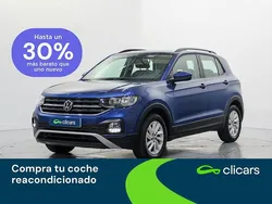 Azul Usado 2021 VW T-Cross Advance SUV | 18.490 € (Precio justo)