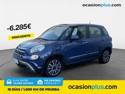Azul Usado 2018 Fiat 500L Cross Monovolumen | 12.900 € (Precio justo)