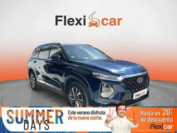 Azul Usado 2019 Hyundai Santa Fe SUV | 27.390 € (Precio justo)