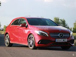 Rojo Usado 2018 Mercedes A250 Berlina | 20.900 € (Precio justo)