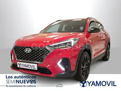 Rojo Usado 2020 Hyundai Tucson N Line SUV | 24.250 € (Precio justo)