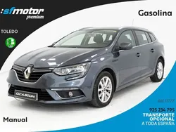 Gris Usado 2020 Renault Mégane GrandTour Intens Familiar | 12.900 € (Precio justo)