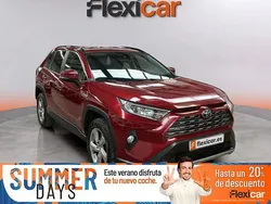Rojo Usado 2021 Toyota RAV4 Hybrid Advance SUV | 28.980 € (Buen precio)