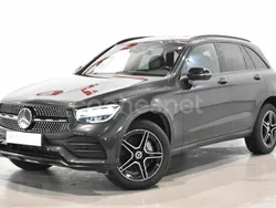 Gris Usado 2021 Mercedes GLC300 AMG line SUV | 33.890 € (Precio justo)