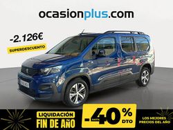 Azul Usado 2022 Peugeot Rifter GT Monovolumen | 23.390 € (Precio justo)