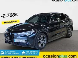 Negro Usado 2022 Alfa Romeo Stelvio Sprint SUV | 27.682 € (Precio justo)