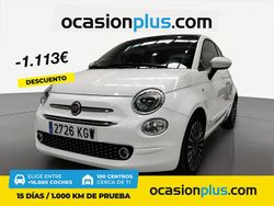 Blanco Usado 2018 Fiat 500 Lounge Utilitario | 8950 € (Precio justo)
