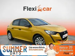 Amarillo Usado 2021 Peugeot 208 Style Utilitario | 12.390 € (Buen precio)