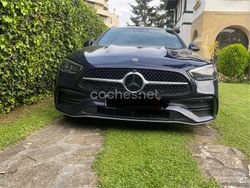 Azul Usado 2021 Mercedes C300e Familiar | 46.900 € (Caro)