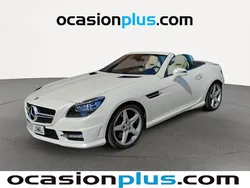 Blanco Usado 2016 Mercedes SLK200 AMG Descapotable | 32.790 €