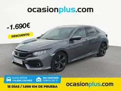 Gris Usado 2018 Honda Civic Elegance Berlina | 18.590 € (Precio justo)