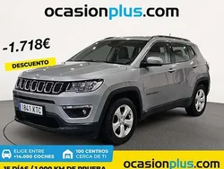 Gris Usado 2019 Jeep Compass Longitude SUV | 17.182 € (Precio justo)