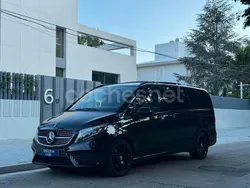 Negro Usado 2021 Mercedes V300 Exclusive Monovolumen | 55.990 € (Precio justo)