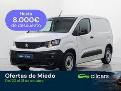 Blanco Usado 2021 Peugeot Partner S Monovolumen | 10.490 € (Precio justo)