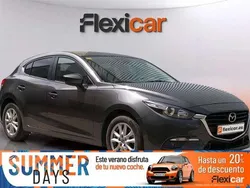 Gris Usado 2017 Mazda 3 Luxury Berlina | 12.290 € (Precio justo)