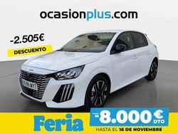 Blanco Usado 2025 Peugeot 208 Allure Utilitario | 19.850 € (Precio justo)