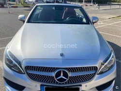 Gris / plata Usado 2018 Mercedes C220 Descapotable | 33.600 € (Precio justo)