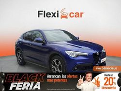 Azul Usado 2022 Alfa Romeo Stelvio Super SUV | 27.990 € (Precio justo)