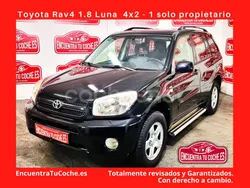 Negro Usado 2003 Toyota RAV4 Luna SUV | 8490 € (Un poco caro)