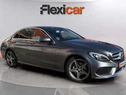 Gris Usado 2017 Mercedes C220 Berlina | 21.390 € (Buen precio)