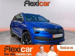 Azul Usado 2021 Skoda Karoq SportLine SUV | 26.990 € (Un poco caro)
