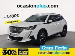 Blanco Usado 2021 Peugeot 2008 Allure SUV | 15.400 € (Precio justo)