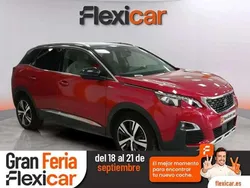 Rojo Usado 2018 Peugeot 3008 GT-line SUV | 16.190 € (Precio justo)