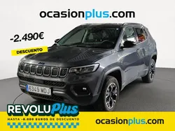 Gris Usado 2023 Jeep Compass Trailhawk SUV | 27.390 € (Precio justo)