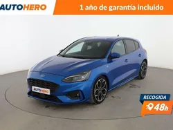 Azul Usado 2018 Ford Focus ST-Line Berlina | 16.499 €