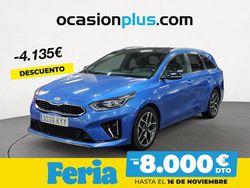 Azul Usado 2019 Kia Ceed GT GT-Line Familiar | 17.990 € (Precio justo)