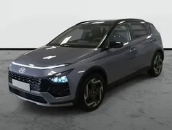 Azul meta (techo negro) Nuevo 2025 Hyundai Bayon Blackline SUV | 20.900 € (Precio justo)